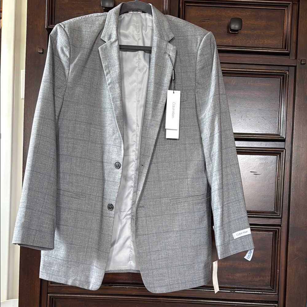 Calvin Klein Gray Men's Blazer